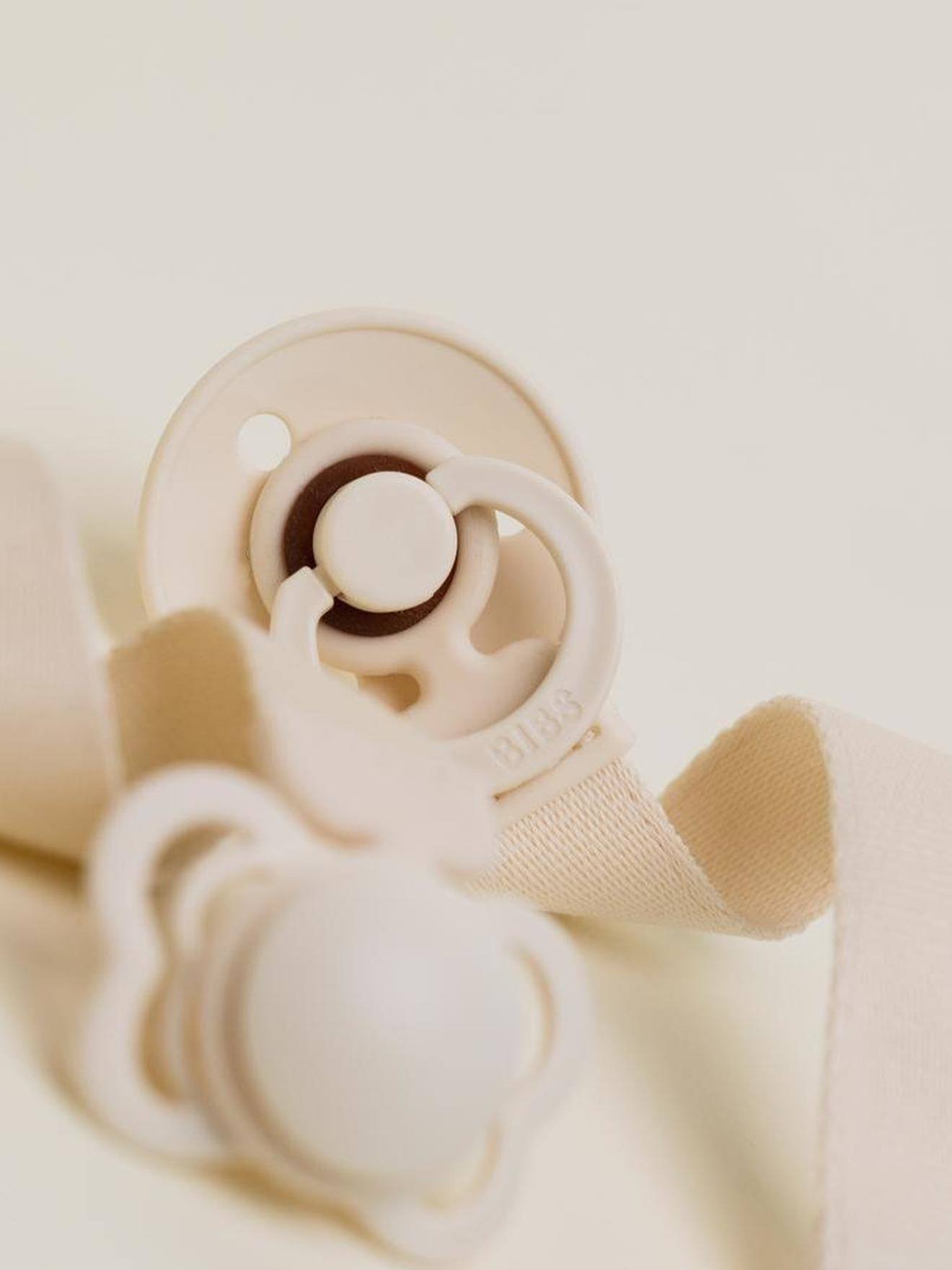 Attache-tétine Loop blanc (Bibs) - Image 1