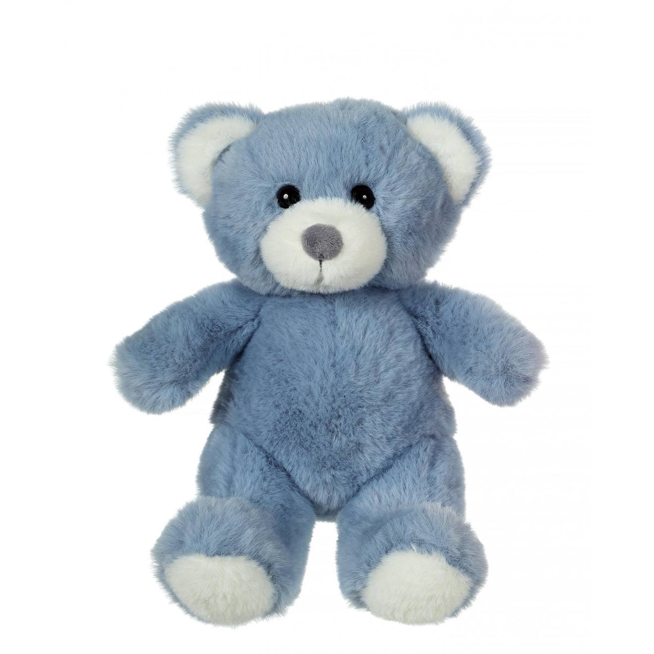 Peluche - Ours Trendy À Câliner - 15 Cm Bleu