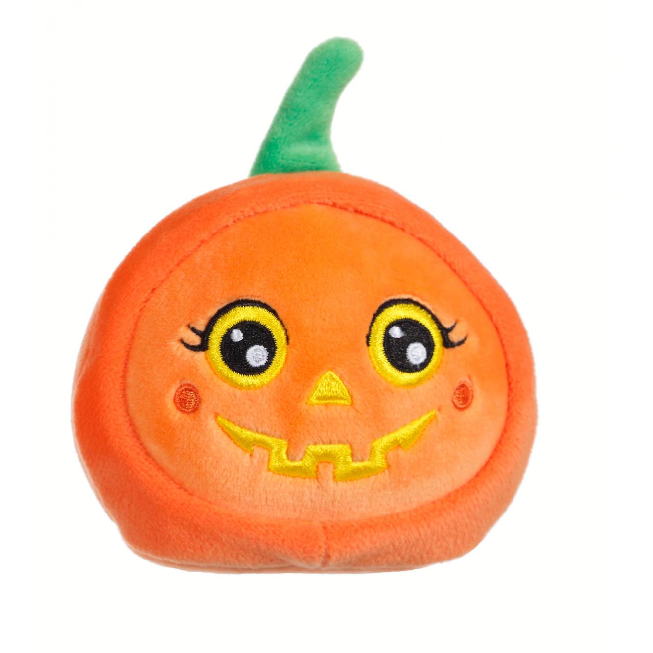 Peluche - Squishimals Halloween Citrouille - 10 Cm Orange