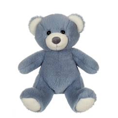 Jouet-Premier âge-Peluche - peluche ours trendy bleu jeans, l'ours à câliner, 24 cm