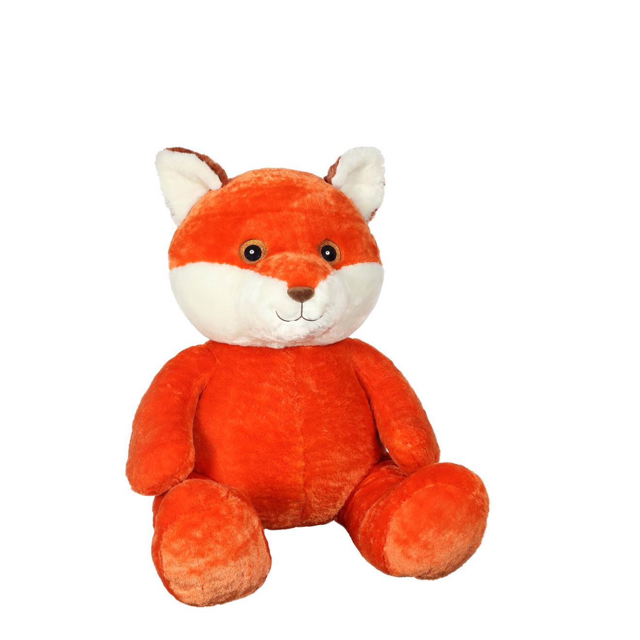 Peluche Renard 80 Cm Orange