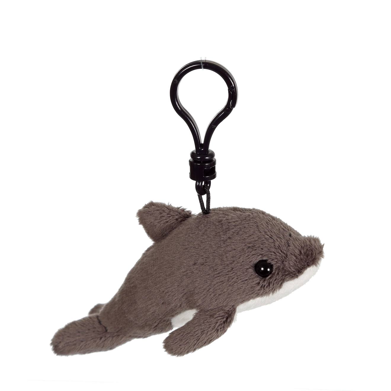 Porte-clés Dauphin 12 Cm Gris