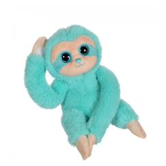Jouet-Premier âge-Peluche - peluche p'tit paresseux vert d'eau - 16 cm