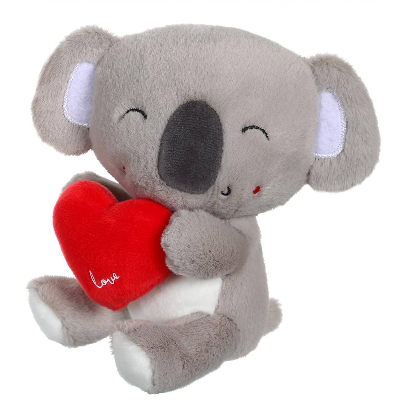 Peluche - Cuty Love 14 Cm - Koala Gris