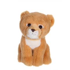 Jouet-Premier âge-Peluche lionne - 20 cm