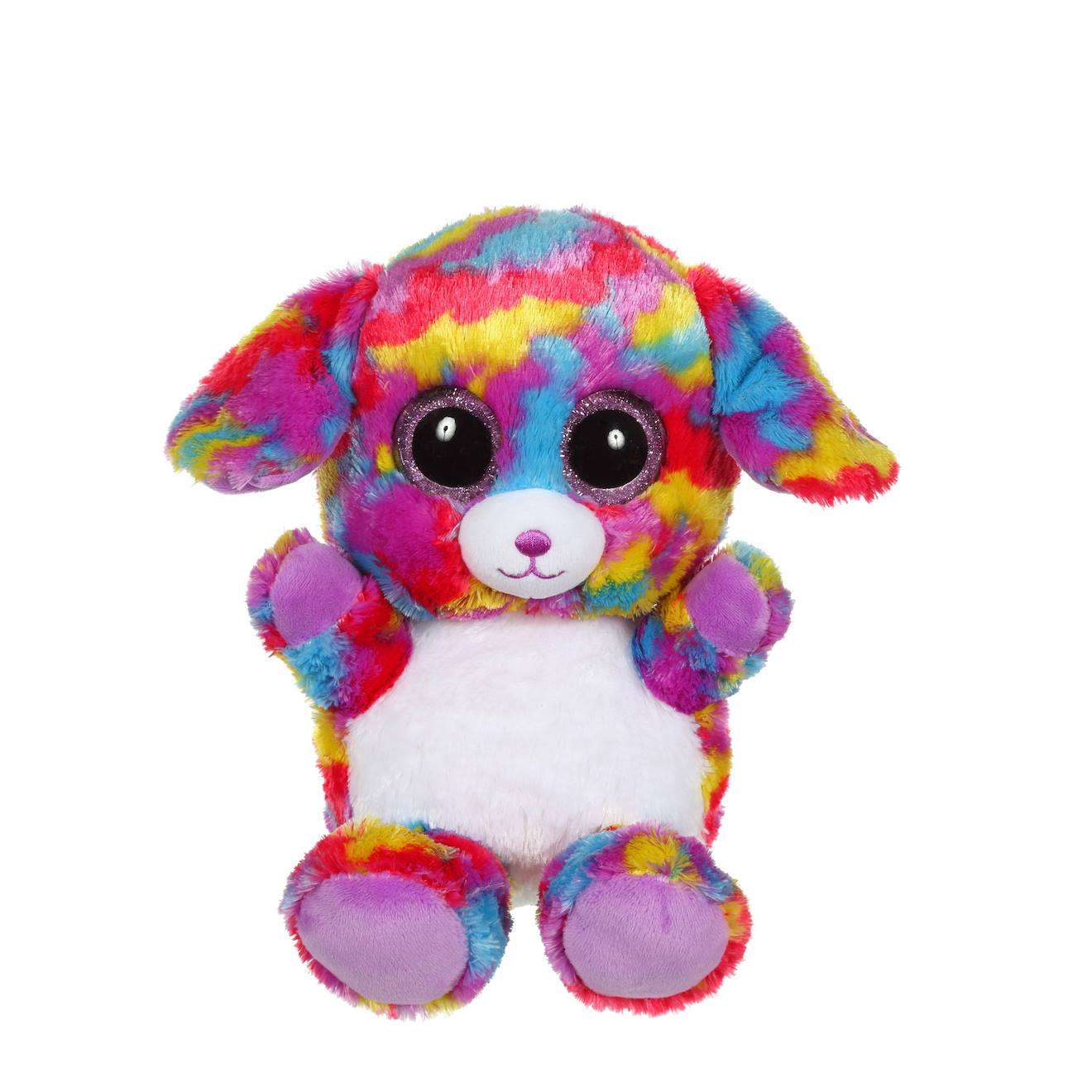 Peluche - Frootsy - Brilloo Friends Chien 23 Cm Violet