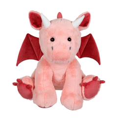Jouet-Premier âge-Peluche - peluche dragon trendy color rose poudré - 50 cm