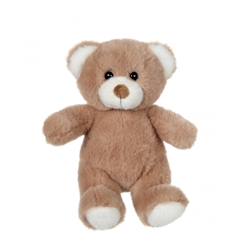 Jouet-Premier âge-Peluche - ours trendy à câliner - 15 cm
