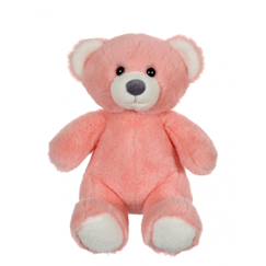 Jouet-Premier âge-Peluches-Peluche - peluche ours trendy rose poudré, l'ours à câliner, 24 cm