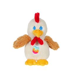 Jouet-Premier âge-Peluche musicale - les amis de pâques - 13cm