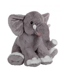 Jouet-Premier âge-Peluches-Peluche - éléphant assis - 50 cm