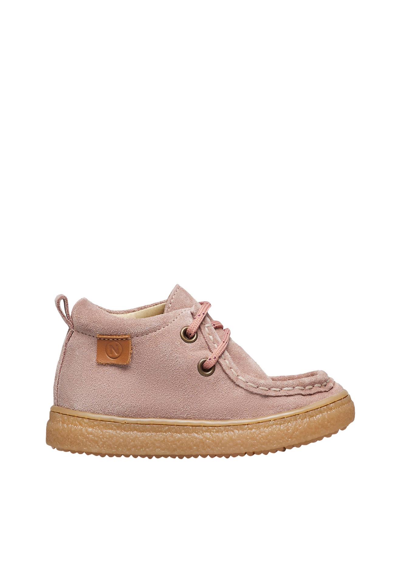 Chaussures En Suède Kasden Rose-