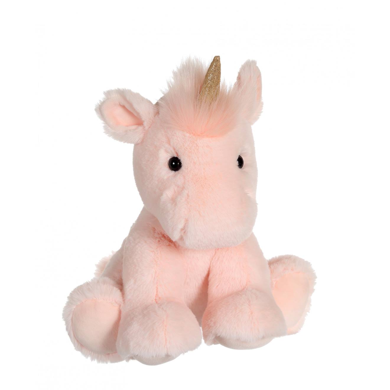 Peluche - Les Amis Floppy Licorne - 30 Cm Rose