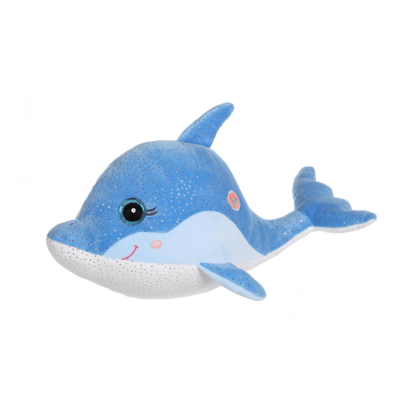 Peluche - Bellabloo Friends Sonore Dauphin - 30 Cm Bleu