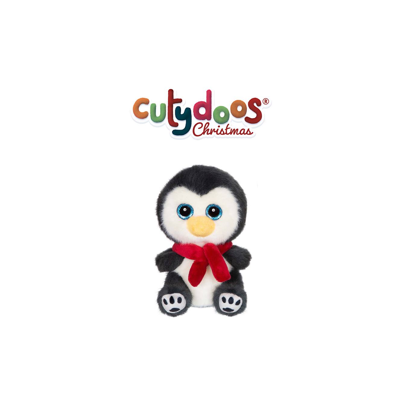 Peluche Pingouin Chilly 13 Cm Blanc
