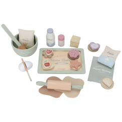 Jouet-Jeux d'imitation-Set de pâtisserie en bois fsc