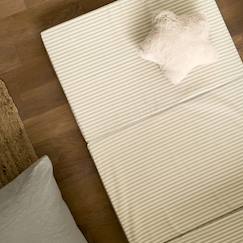 Puériculture-Matelas de voyage pliant rayé 60x120 cm