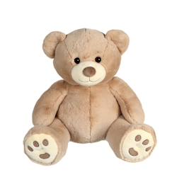 Jouet-Premier âge-Peluche - peluche ours patachon taupe - 80 cm