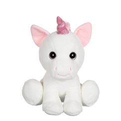 Jouet-Premier âge-Peluches-Peluche licorne - 22cm