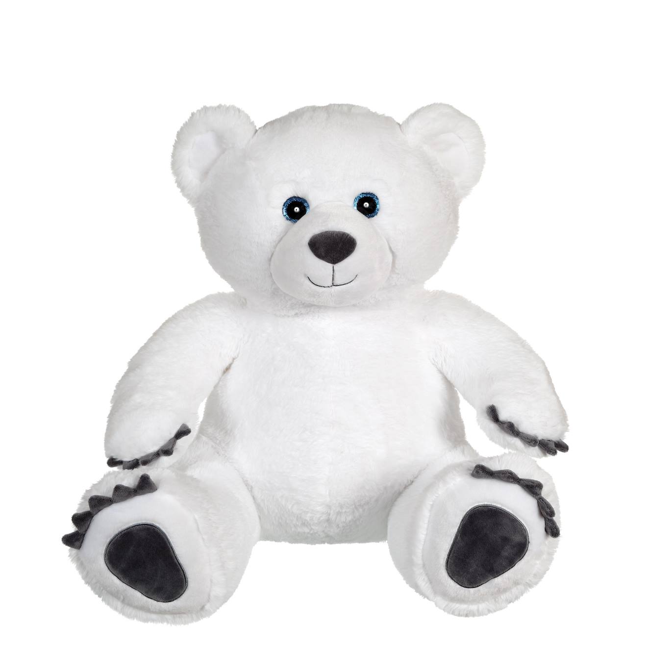 Peluche - Ours Polaire - 80 Cm Blanc