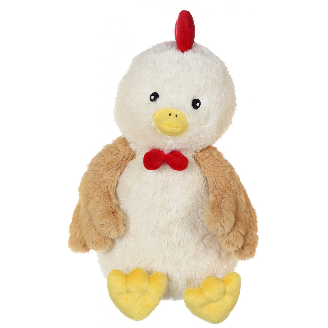 Peluche - Coq Econimals De Pâques En Peluche Éco-conçue - 15 Cm Beige