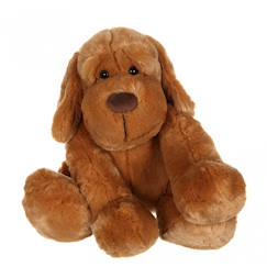 Jouet-Premier âge-Peluche - peluche chien flatoutou blanc - 50 cm