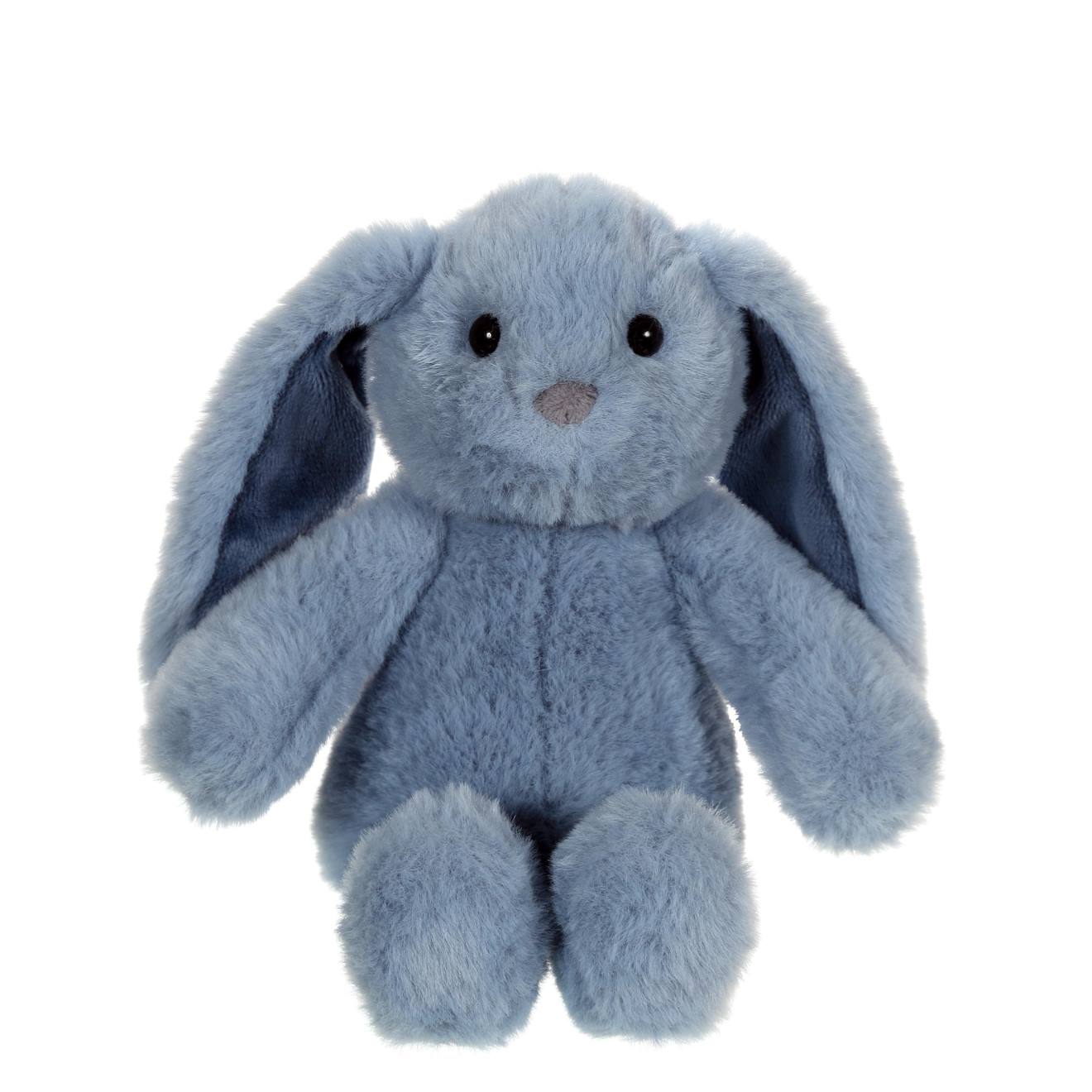 Peluche Trendy Bunny - 16cm Bleu
