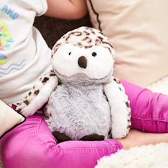 Jouet-Premier âge-Peluches-Peluche bouillotte hibou