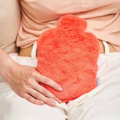 -Bouillotte micro-ondes corail