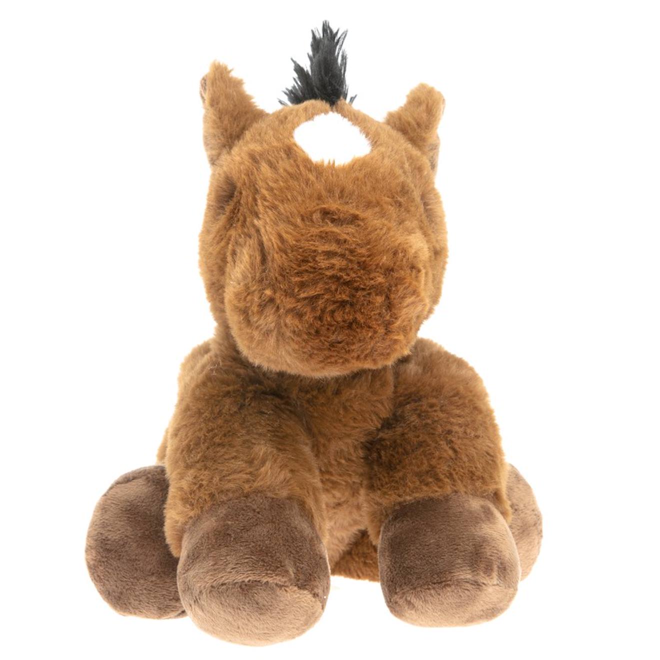 Peluche Bouillotte Poney Marron (Pelucho) - Image 1