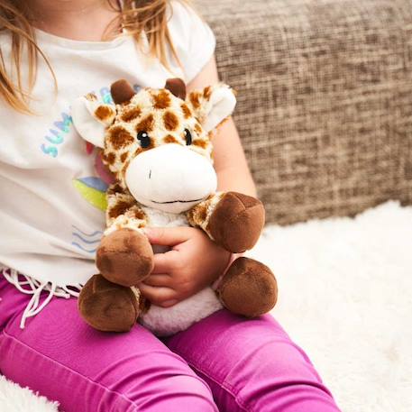 Pelucho - Peluche Bouillotte Girafe Jaune