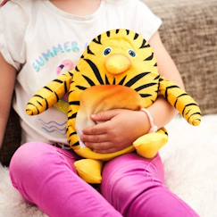 Jouet-Premier âge-Peluches-Peluche bouillotte maurice les as de la jungle