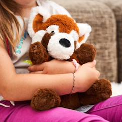 -Peluche bouillotte panda roux