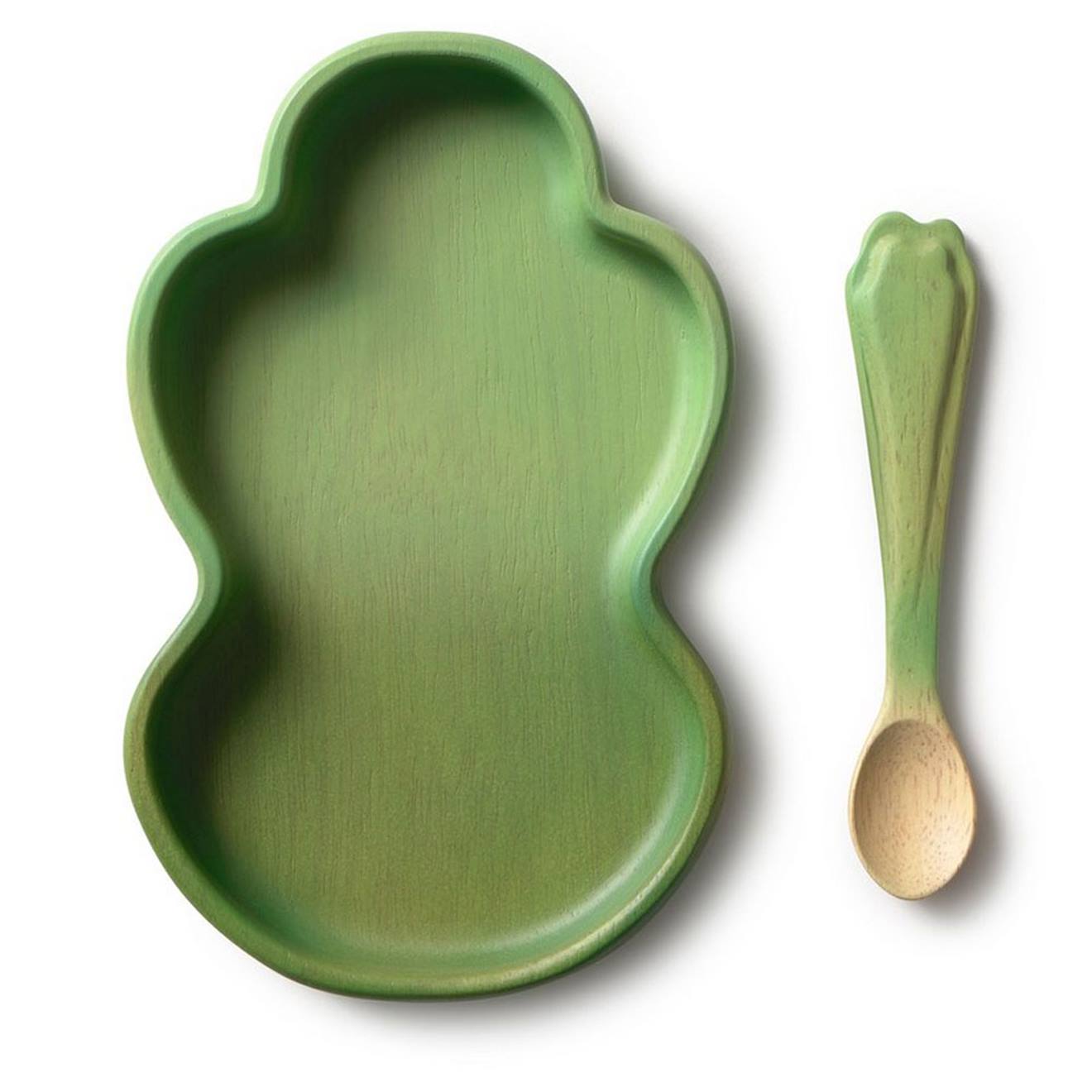 Assiette Et Sa Cuillère Kendall Le Choux Vert