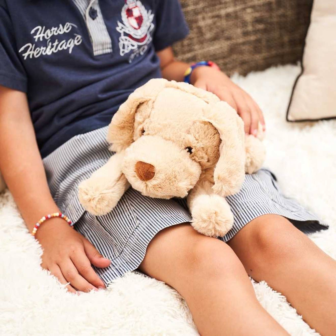 Bouillotte Chien Labrador Beige