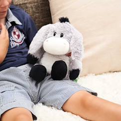 Jouet-Premier âge-Peluches-Peluche bouillotte ane