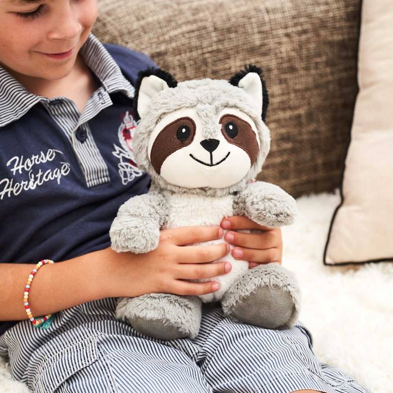 Bouillotte Raton Laveur Gris