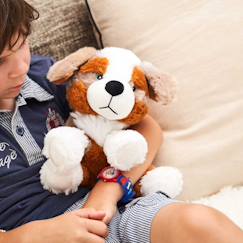 -Peluche bouillotte chien berger