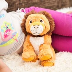 Jouet-Premier âge-Peluches-Peluche bouillotte lion