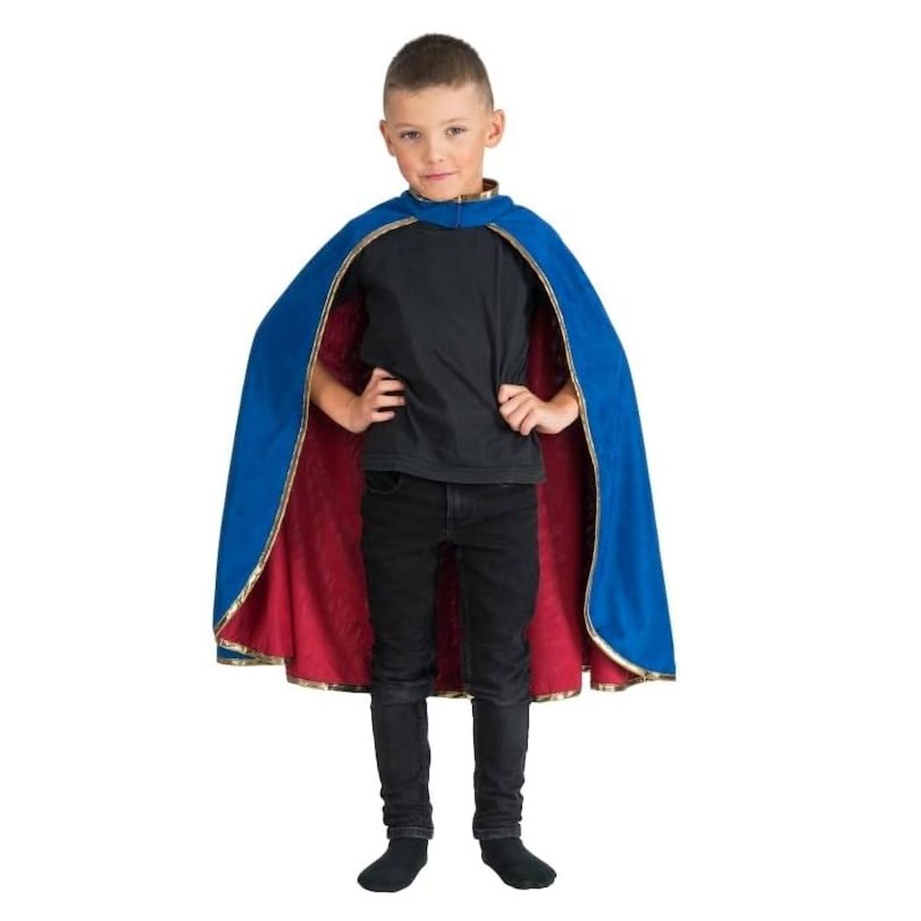 Cape De Chevalier Réversible Bleu