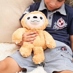 Jouet-Premier âge-Peluche bouillotte paresseux
