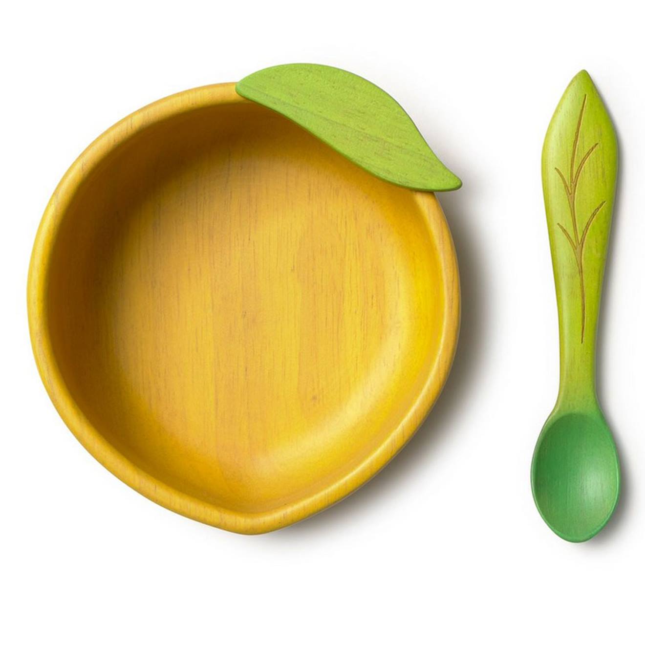 Bol Et Sa Cuillère Lou Le Citron Jaune