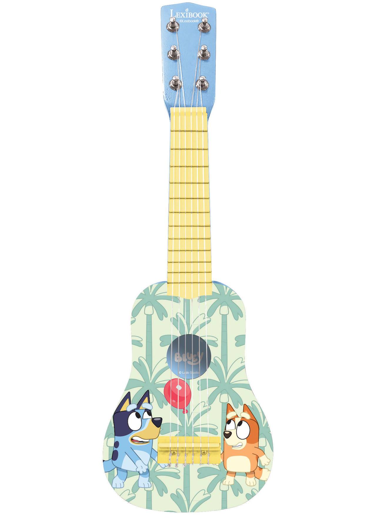Ma Première Guitare Bluey En Bois - 53 Cm Bleu