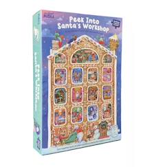 Jouet-Jeux éducatifs-24 puzzles de 20 pièces - Calendrier de l'avent l'atelier du père noël