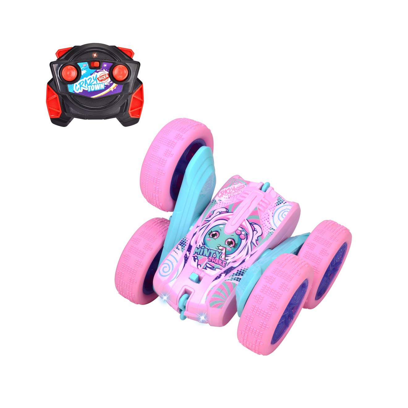 Véhicule Radio-commandé Flippy 16cm Rose