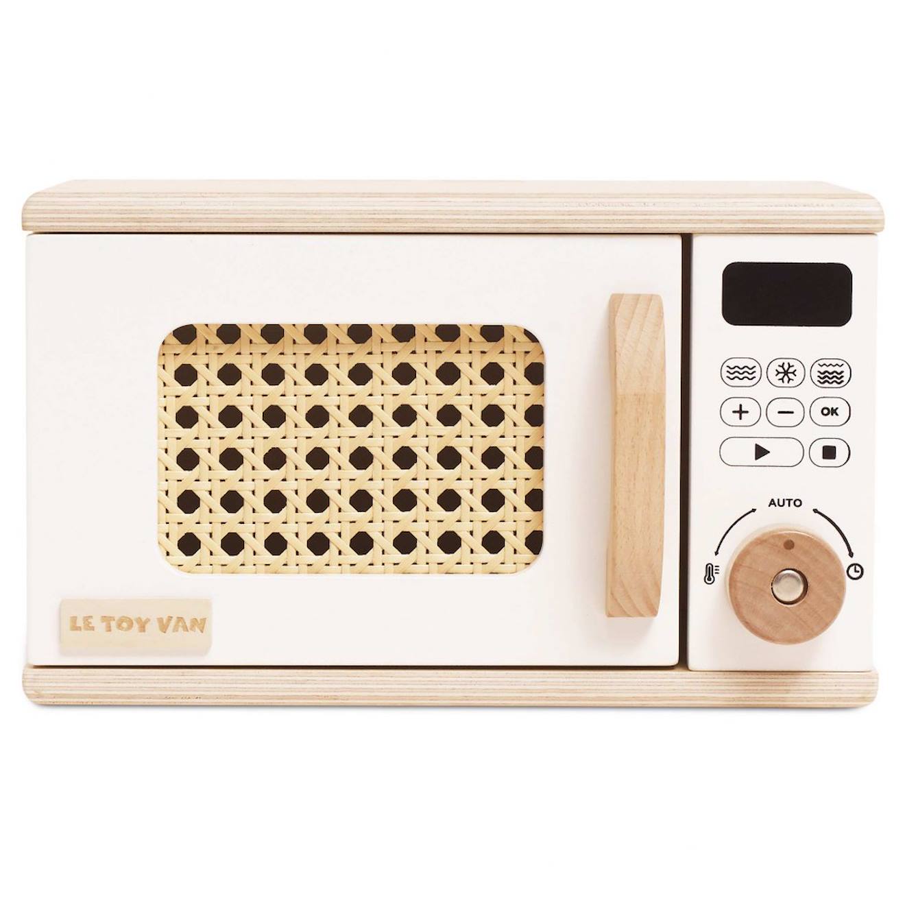 Four À Micro-ondes En Bois Blanc