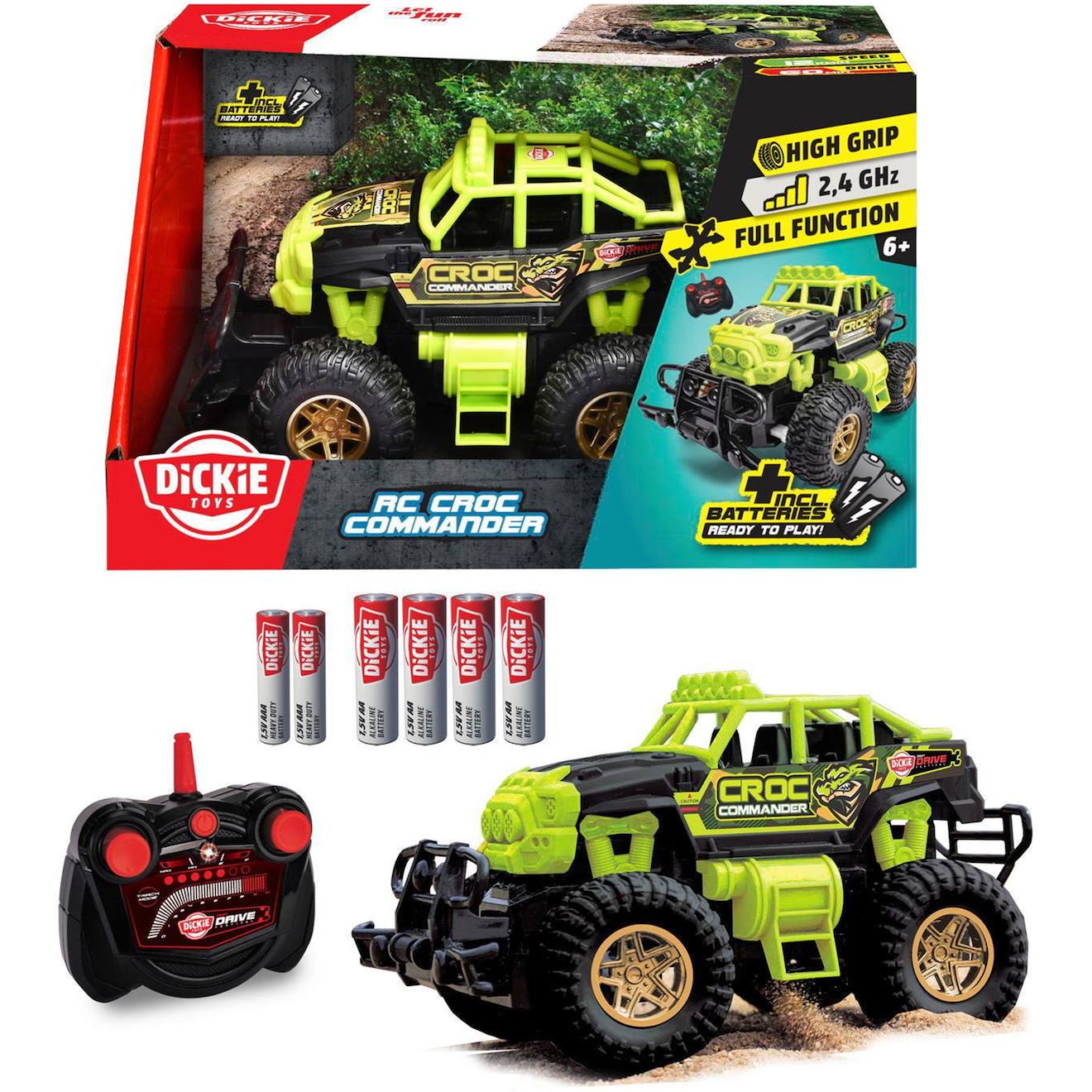 Véhicule Radiocommandé Rc Croc Commander Rtr Multicolore