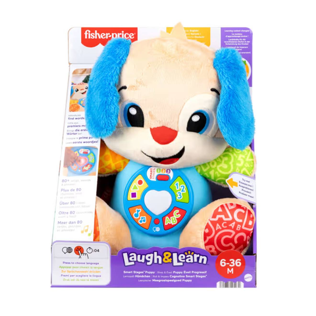 Fisher-price - Peluche Musicale Multicolore