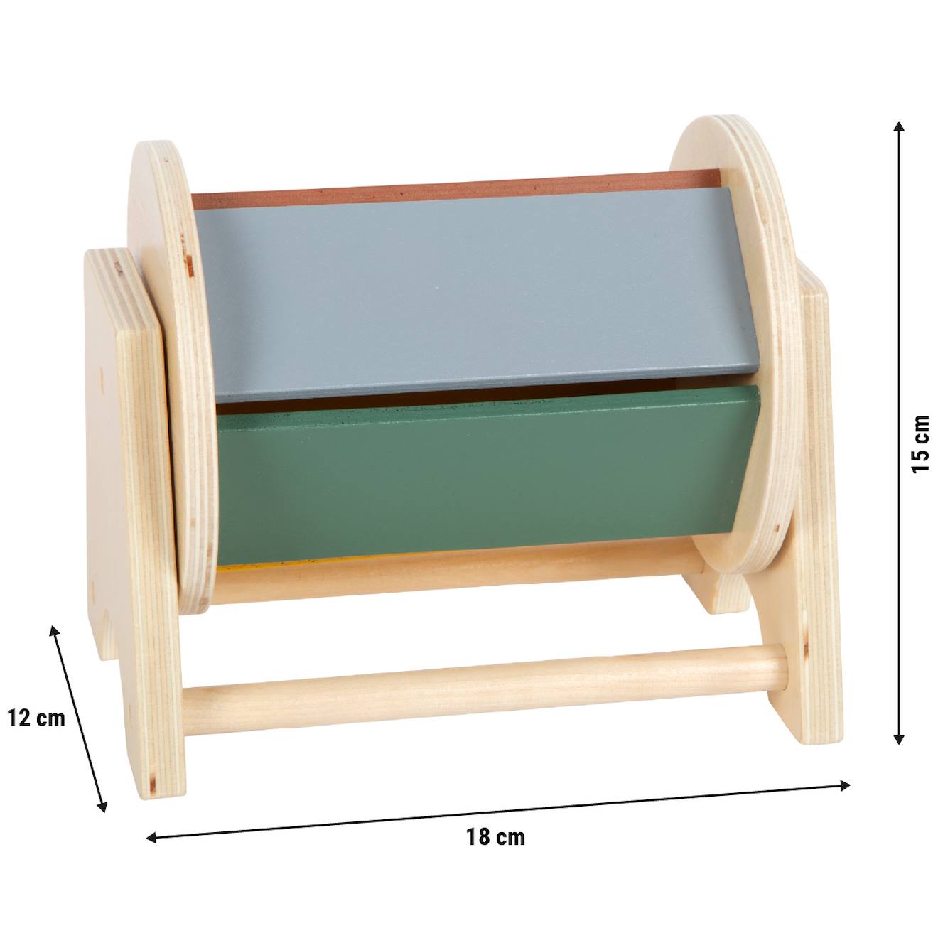 Tambour Rotatif Montessori Beige (Small Foot) - Image 2