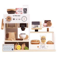 Jouet-Jeux d'imitation-Grande machine à café barista